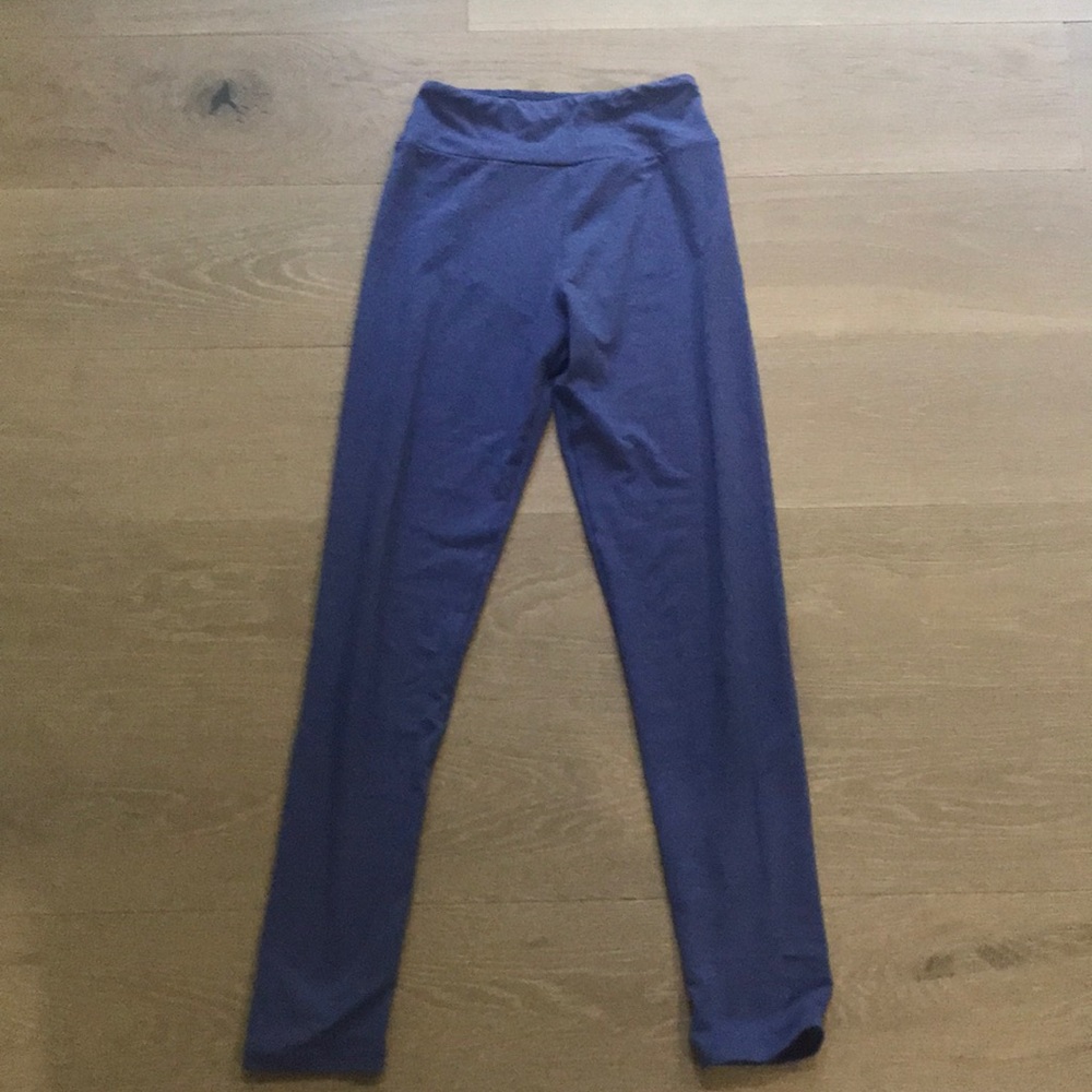 Lularoe Blue leggings super stretchy buttery soft